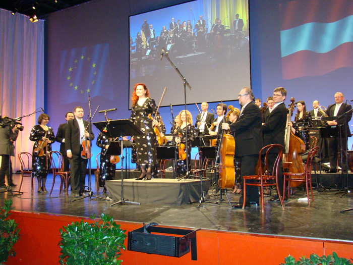 Doina Fischer in der Stadthalle